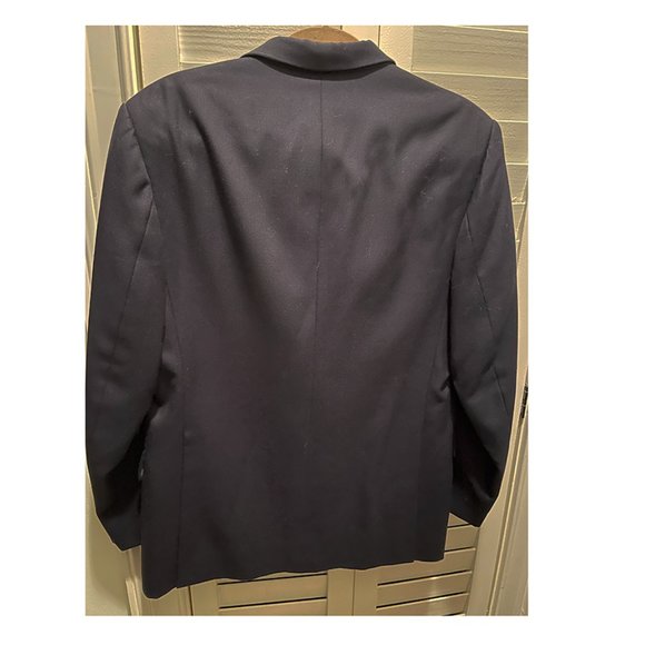Men's Navy Blue Blazer - Picture 2 of 10